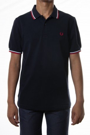 Polo FRED PERRY azul marino