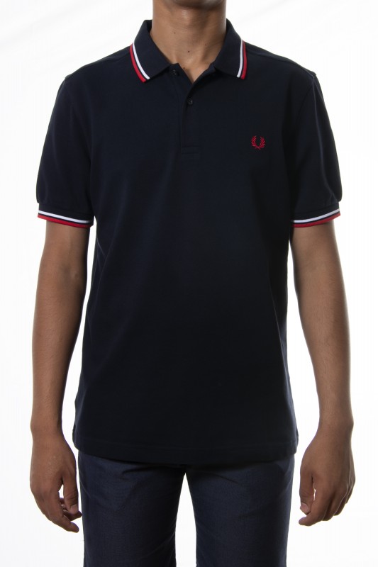 Polo azul marino fred perry