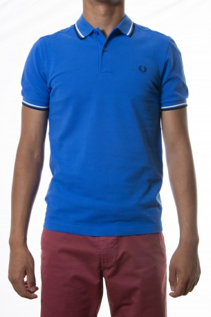 Polo FRED PERRY azul medio