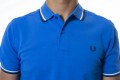 Polo FRED PERRY azul medio