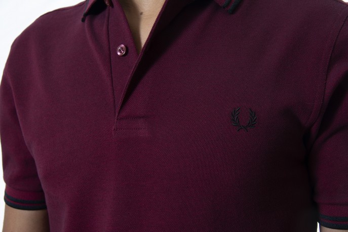 Polo FRED PERRY granate