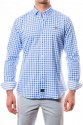 Camisa Spagnolo cuadros azules