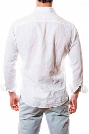 Camisa polera blanca