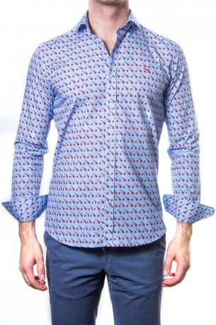 Camisa estampada vespas