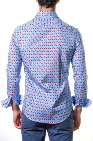 Camisa estampada vespas