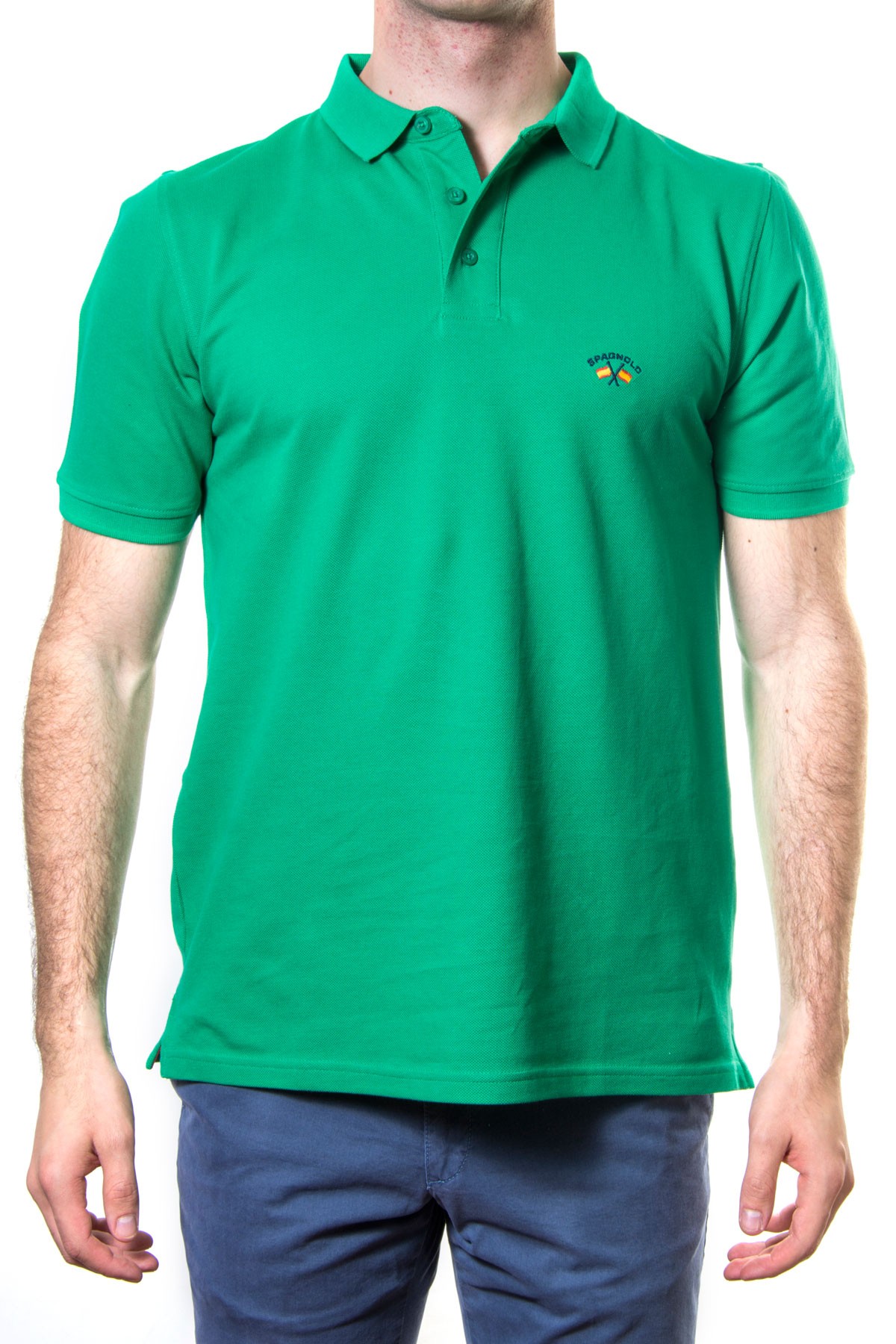 polo liso spagnolo verde