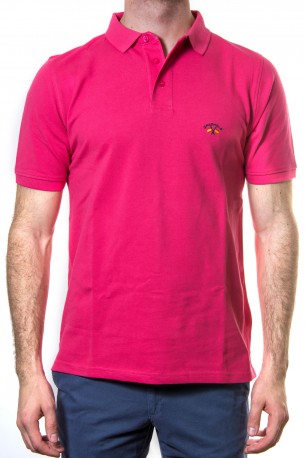 Polo liso Spagnolo fucsia