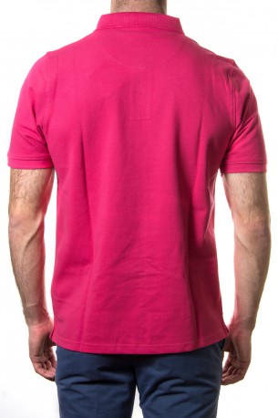 Polo liso Spagnolo fucsia