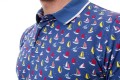 Polo en motivos nauticos
