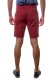 Bermudas de algodón en rojo