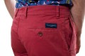 Bermudas de algodón en rojo