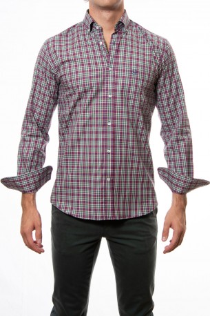 Camisa cuadros medios