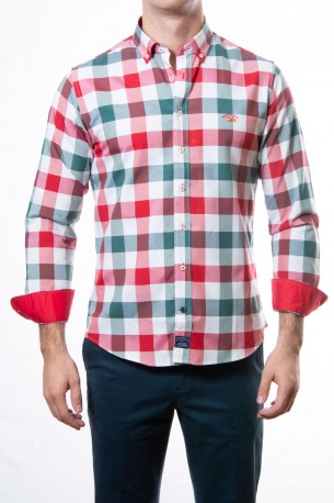 camisa cuadros grandes