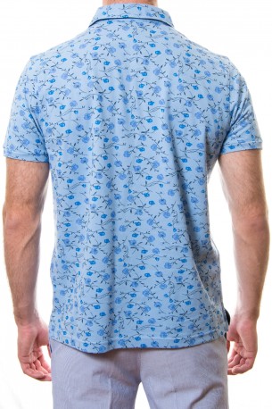 Polo manga corta estampado