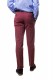 Pantalón algodón canutillo granate