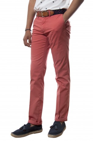 Pantalón algodón coral